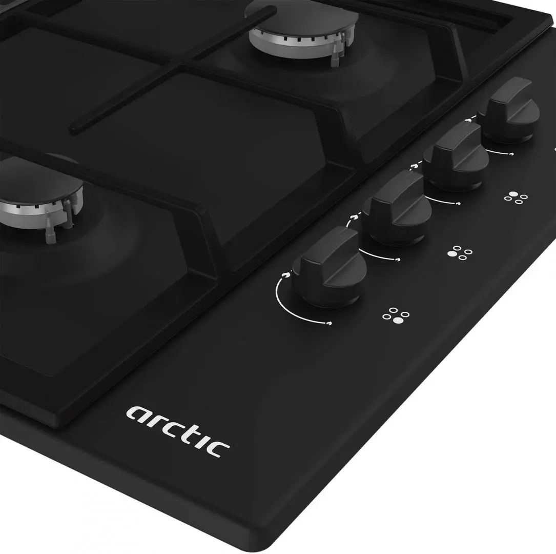 Встраиваемая газовая варочная панель Arctic ARGW 64125 SB (Black) - 3