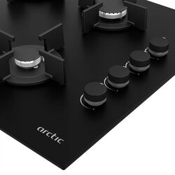 Встраиваемая газовая варочная панель Arctic ARSGN64125S (Black) Thumb