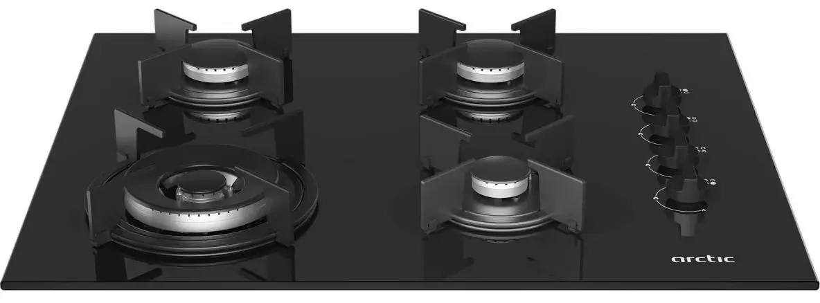 Aragaz incorporabil Arctic ARNGW64127SB (Black) - 3