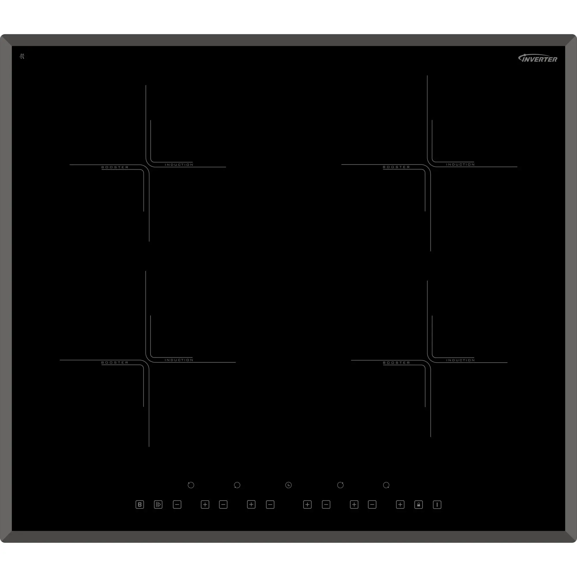 Встраиваемая индукционная варочная панель Arielli ACH-720IND (Black)