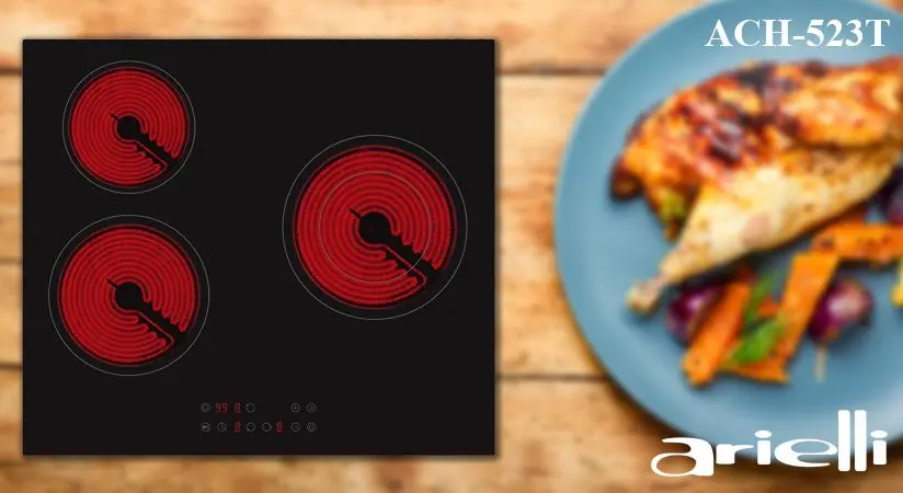 Plita electrica incorporabila Arielli ACH-523T (Black)