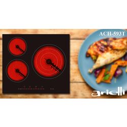 Plita electrica incorporabila Arielli ACH-593T (Black) Thumb