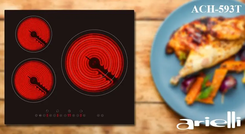 Plita electrica incorporabila Arielli ACH-593T (Black)