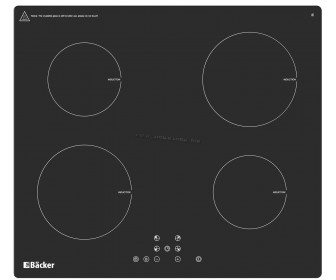 Plita incorporabila cu inductie Backer BIN60X4 (Black)