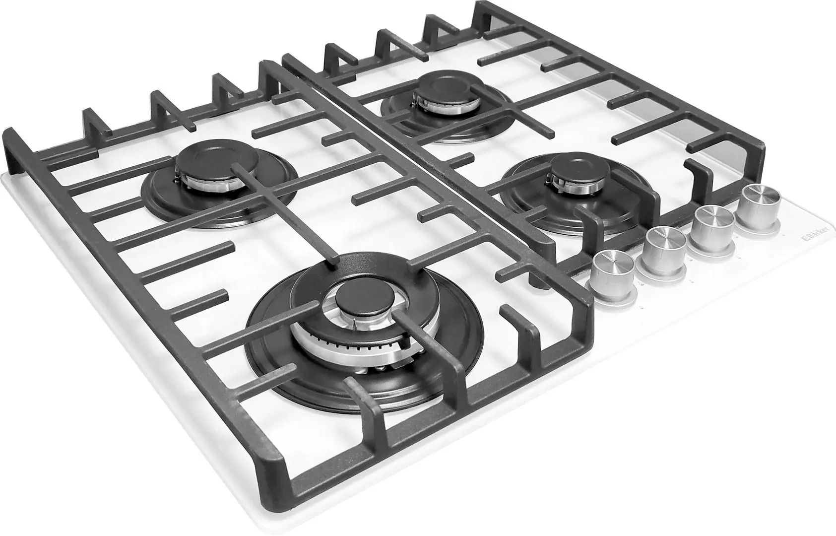 Встраиваемая варочная газовая панель Backer BIH60-404F WH (White)