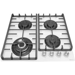 Встраиваемая варочная газовая панель Backer BIH60-404F WH (White)