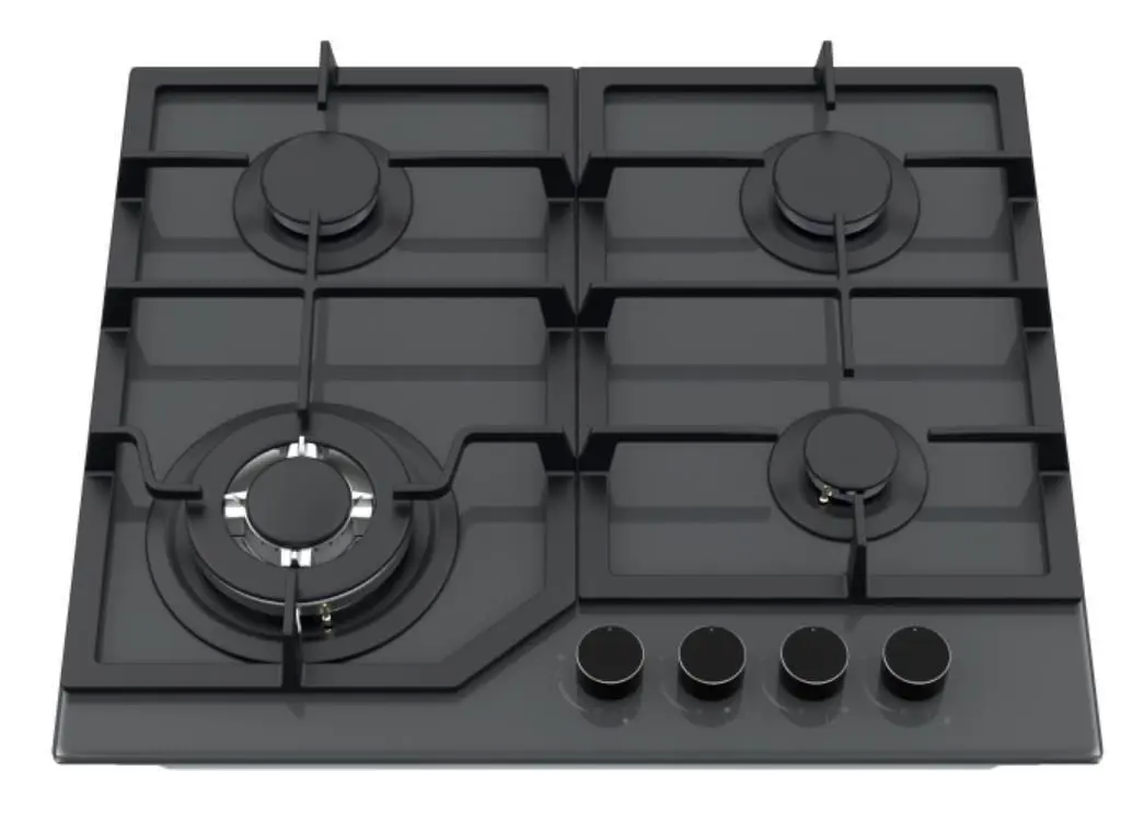 Aragaz incorporabil Backer Nona 6033 SBF GR Matt (Black)