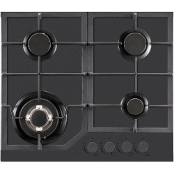 Встраиваемая варочная газовая панель Backer Nona 6033 SBF Matt (Black)