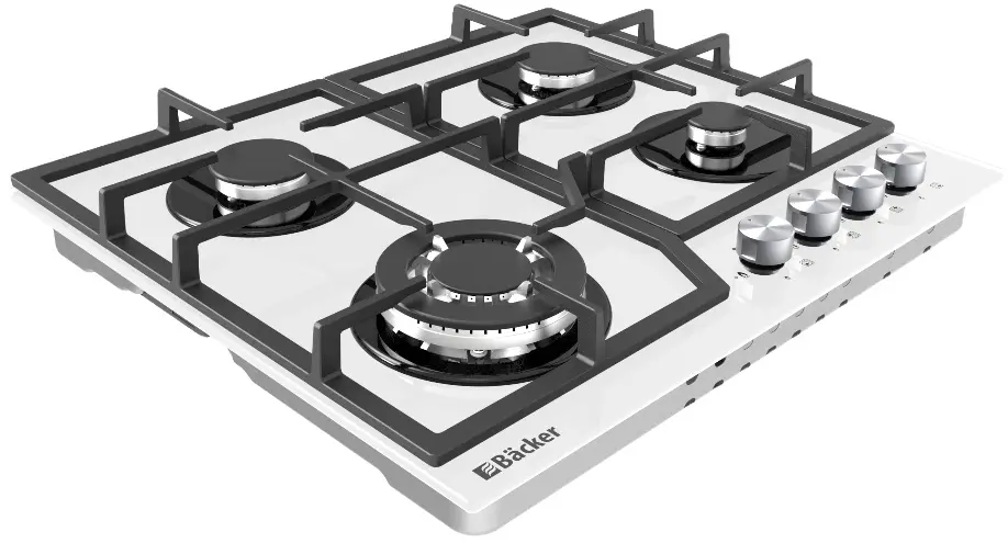 Aragaz incorporabil Backer Riki 6004 Turbo (White)