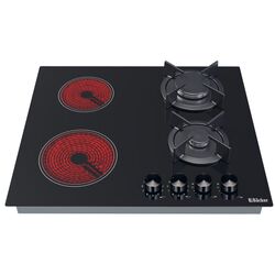 Plita incorporabila combinata Backer HMB-602G2RAD (Black) Thumb