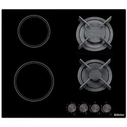 Plita incorporabila combinata Backer HMB-602G2RAD (Black) Thumb