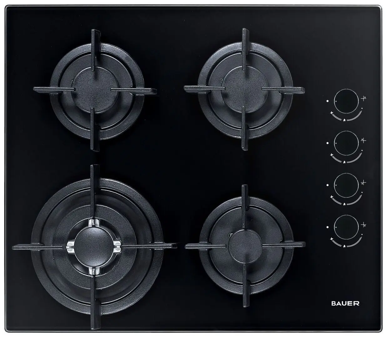 Aragaz incorporabil Bauer GH-604 BG05 (Black)