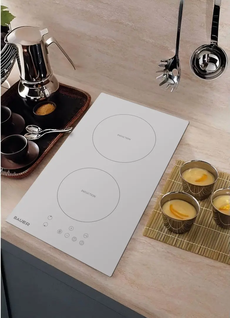 Встраиваемая индукционная варочная панель Bauer PI 3020T-Т1 (White)