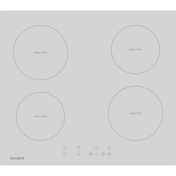 Встраиваемая индукционная варочная панель Bauer PI 6040T-T1 (W) (White)
