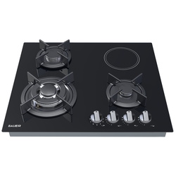 Aragaz incorporabil combinat Bauer PRG 6041EG-A (Black) Thumb