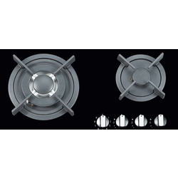 Aragaz incorporabil combinat Bauer PRG 6041EG-A (Black) Thumb