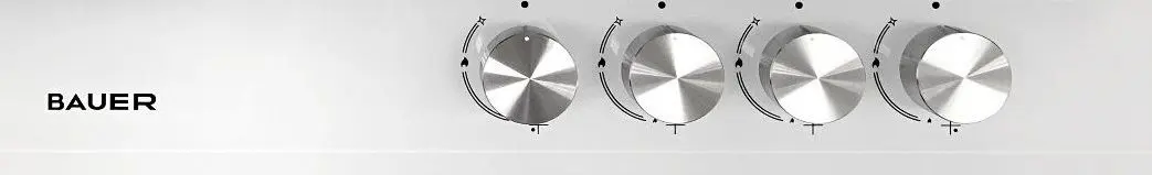 Aragaz incorporabil Bauer GH-604 BG03W (White)