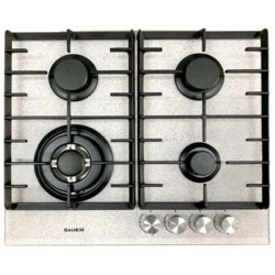 Встраиваемая варочная газовая панель Bauer GH-604BG07S (Grey/Beige)