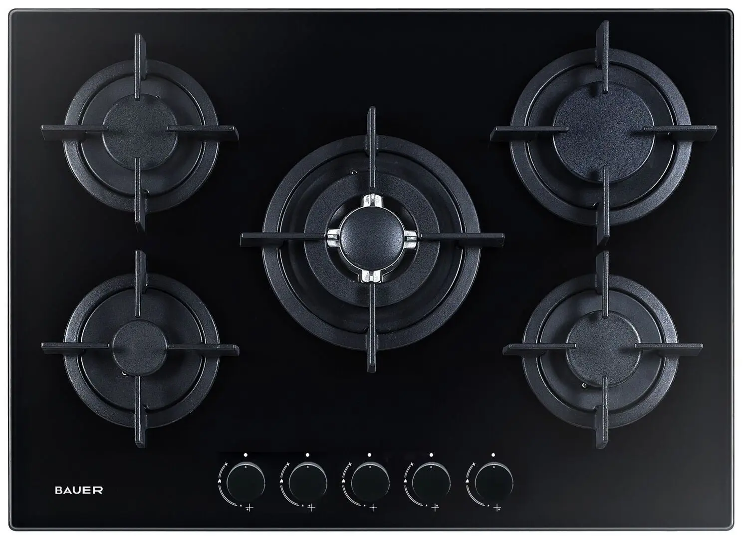 Aragaz incorporabil Bauer GH-705 BG02 (Black)