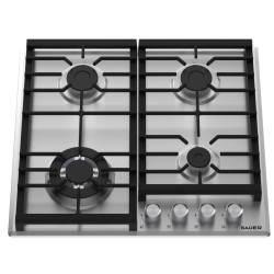 Встраиваемая варочная газовая панель Bauer Nirvana 6L4GT FFD IX (Silver) Thumb