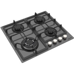 Встраиваемая варочная газовая панель Bauer RIO 6L4GT FFD GRG (Black) Thumb