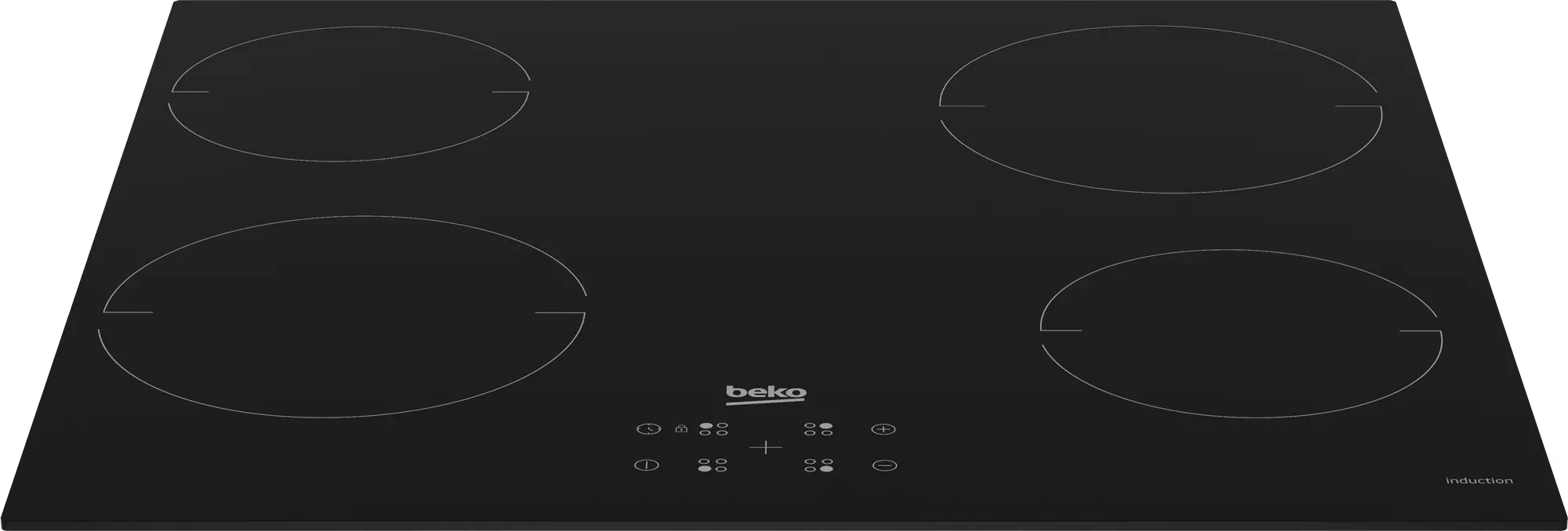 Plita incorporabila cu inductie Beko HII64401QT (Black)
