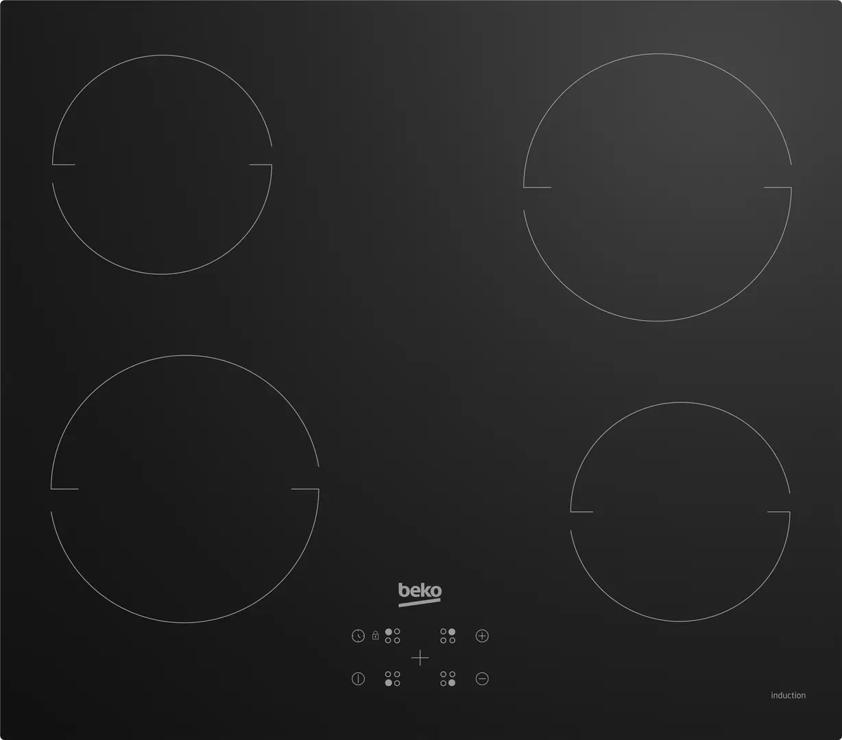 Plita incorporabila cu inductie Beko HII64401QT (Black)