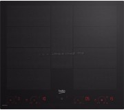 Встраиваемая индукционная варочная панель Beko HII68811NT (Black)