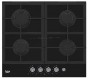 Встраиваемая варочная газовая панель Beko HISG 64235 S (Black)