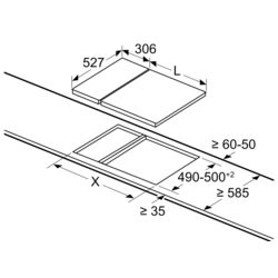 Plita electrica incorporabila Bosch PKF375FP2E (Black) Thumb