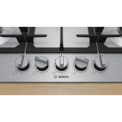 Встраиваемая газовая варочная панель Bosch PCQ7A5I90 (Inox) Thumb