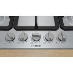 Встраиваемая газовая варочная панель Bosch PGQ7B5K90 (Inox) Thumb