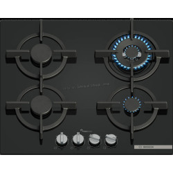 Plita incorporabila pe gaz Bosch PPH6A6I10 (Black)