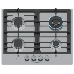 Встраиваемая газовая варочная панель Bosch Series 6 PCH6A5I90 (Silver)