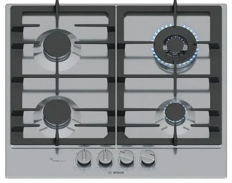 Встраиваемая газовая варочная панель Bosch Series 6 PCH6A5I90 (Silver)