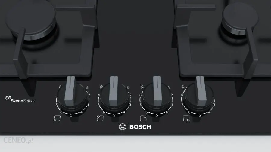Встраиваемая газовая варочная поверхность Bosch PPP6A6B20 (Black)
