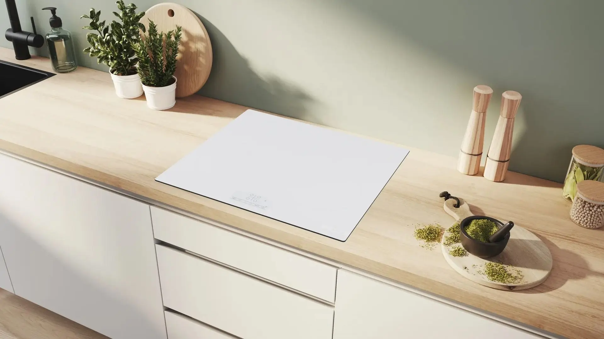 Plita incorporabila cu inductie Bosch PIF612BB1E (White)