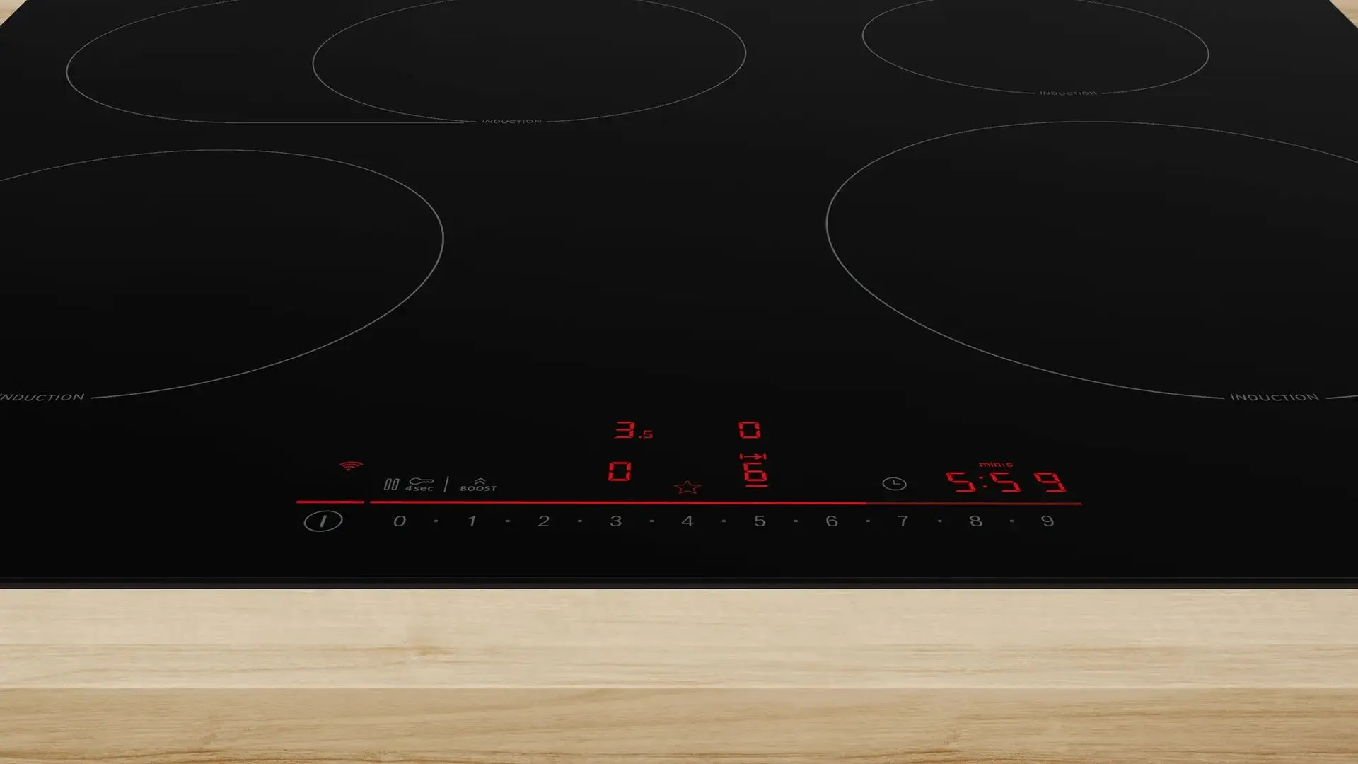 Plita incorporabila cu inductie BOSCH PIF61RHB1E (Black)