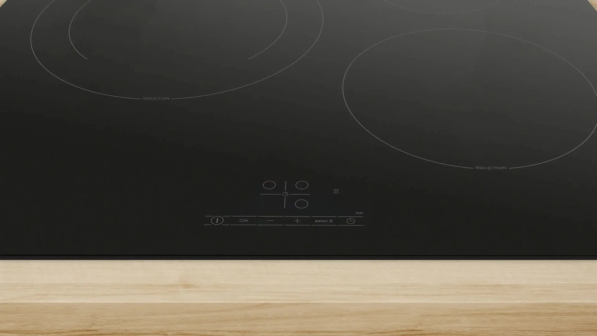 Встраиваемая индукционная варочная панель Bosch PUJ61RBB5E (Black)