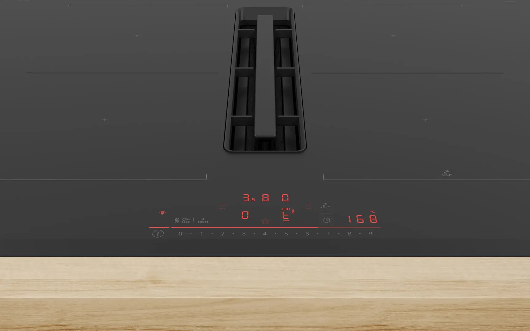 Plita incorporabila cu inductie Bosch PVQ731H26E (Black)