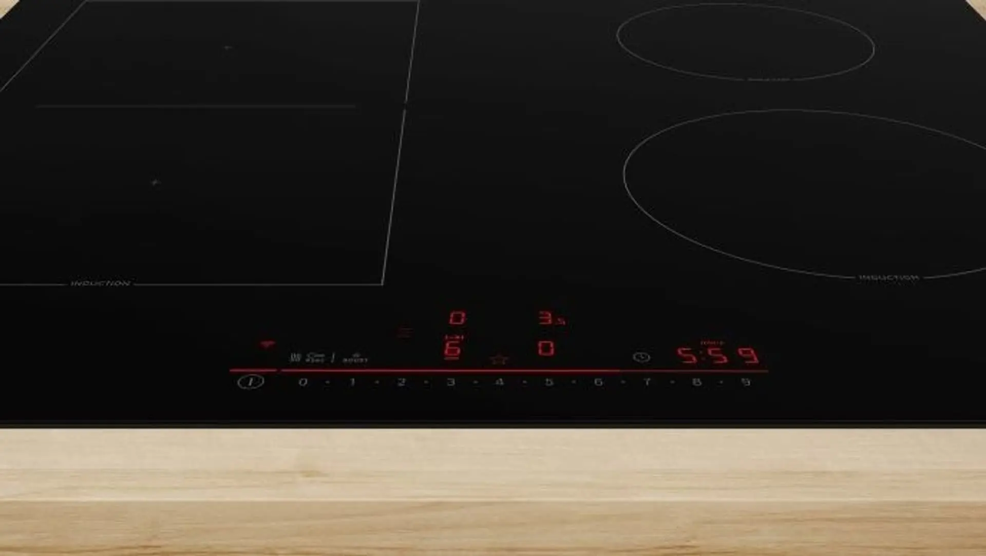 Встраиваемая индукционная варочная панель Bosch PVS61RHB1E (Black)