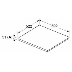 Встраиваемая индукционная варочная панель Bosch PVS61RHB1E (Black) Thumb