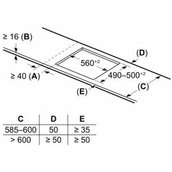 Встраиваемая индукционная варочная панель Bosch PVS61RHB1E (Black) Thumb