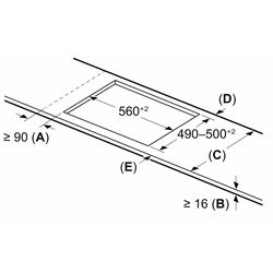 Plita incorporabila cu inductie Bosch PVS731HB1E (Black) Thumb