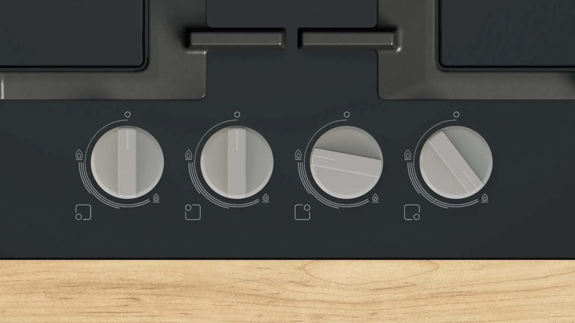 Aragaz incorporabil Bosch PNP6B6K40 (Black)