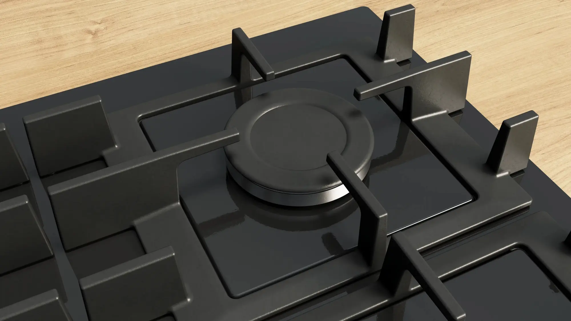 Aragaz incorporabil Bosch PNP6B6K40 (Black)