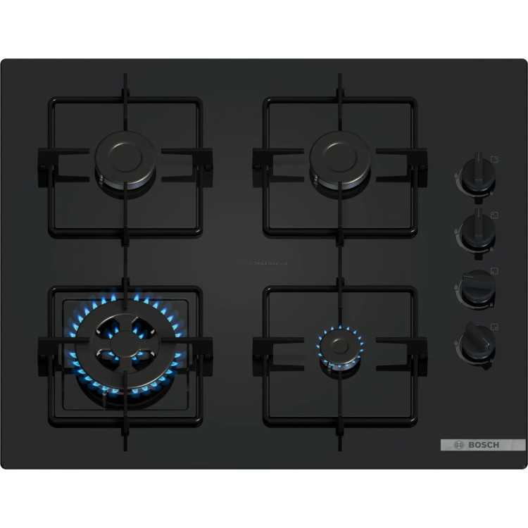 Aragaz incorporabil Bosch POH6B6K30 (Black)