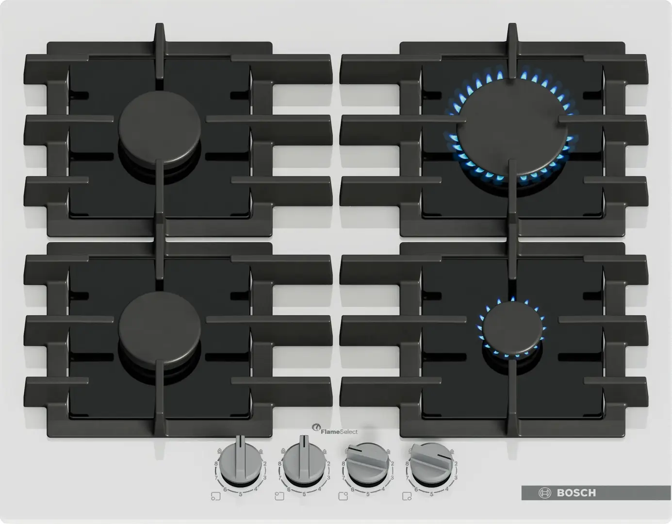 Aragaz incorporabil Bosch PPP6A2I40 (White)