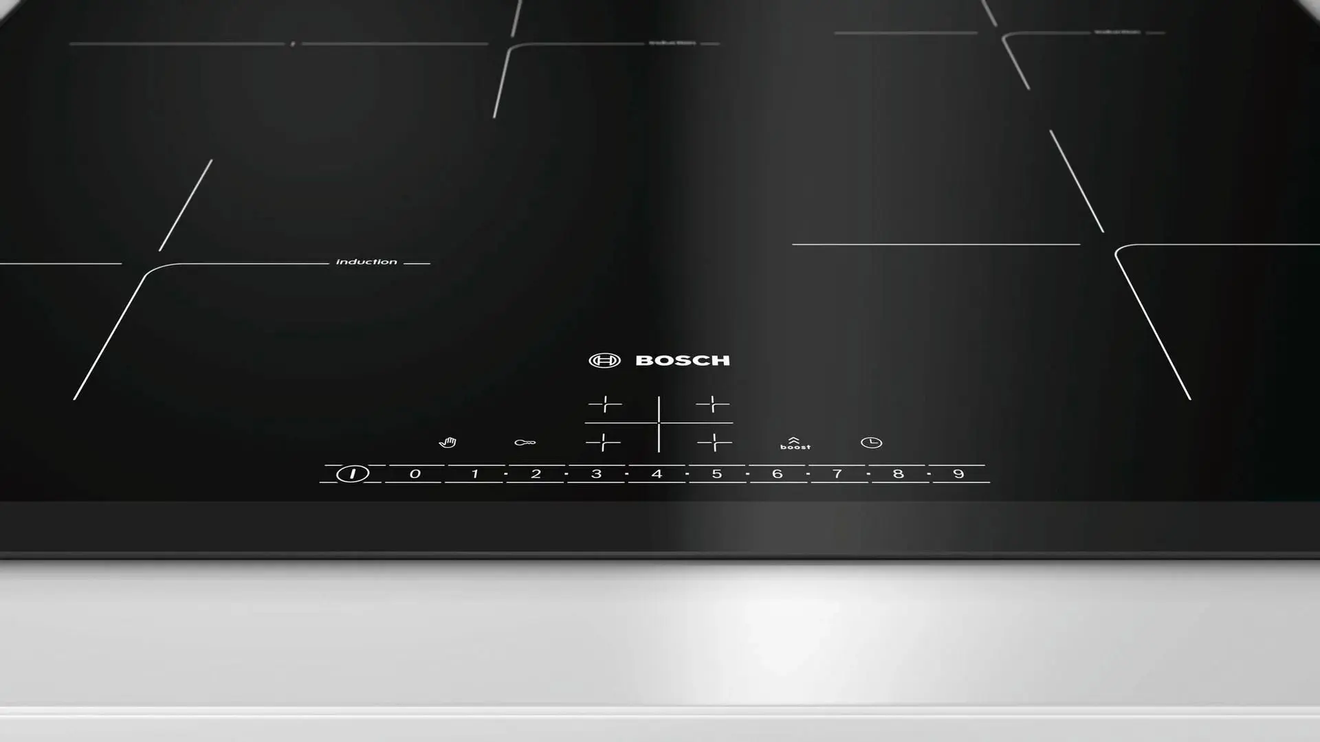 Встраиваемая варочная индукционная панель Bosch PIF651FB1E (Black) - 2