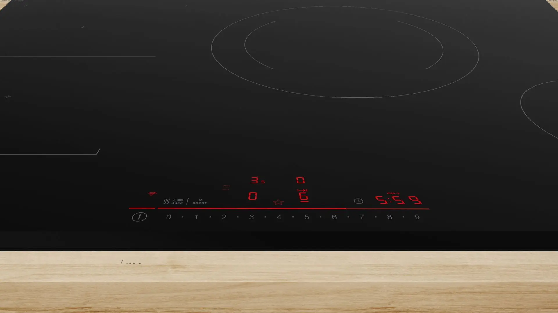 Встраиваемая варочная индукционная панель Bosch PVS831HB1E (Black)